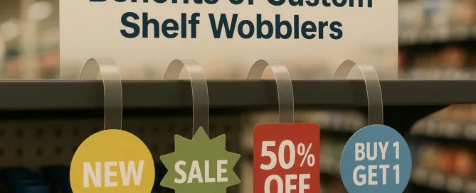 Custom Shelf Wobblers