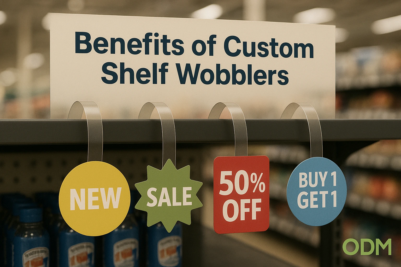 Custom Shelf Wobblers