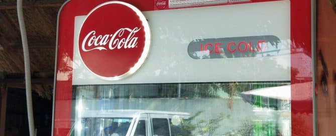 POP Display Manufacturer - Coca Cola's LED Back-lit Signage