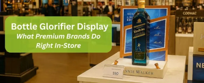 Bottle Glorifier Display