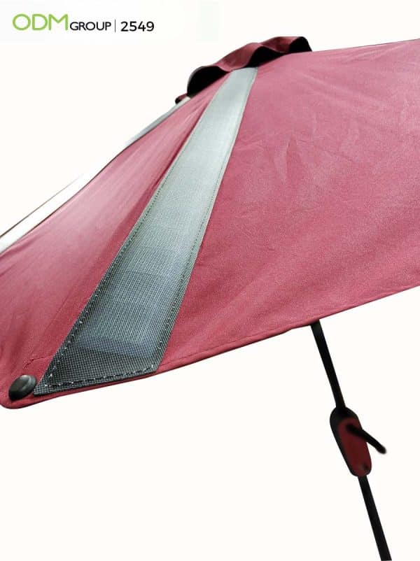 Custom Solar Umbrella