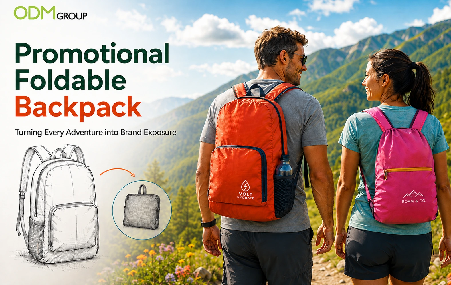 Promotional Foldable Backpack