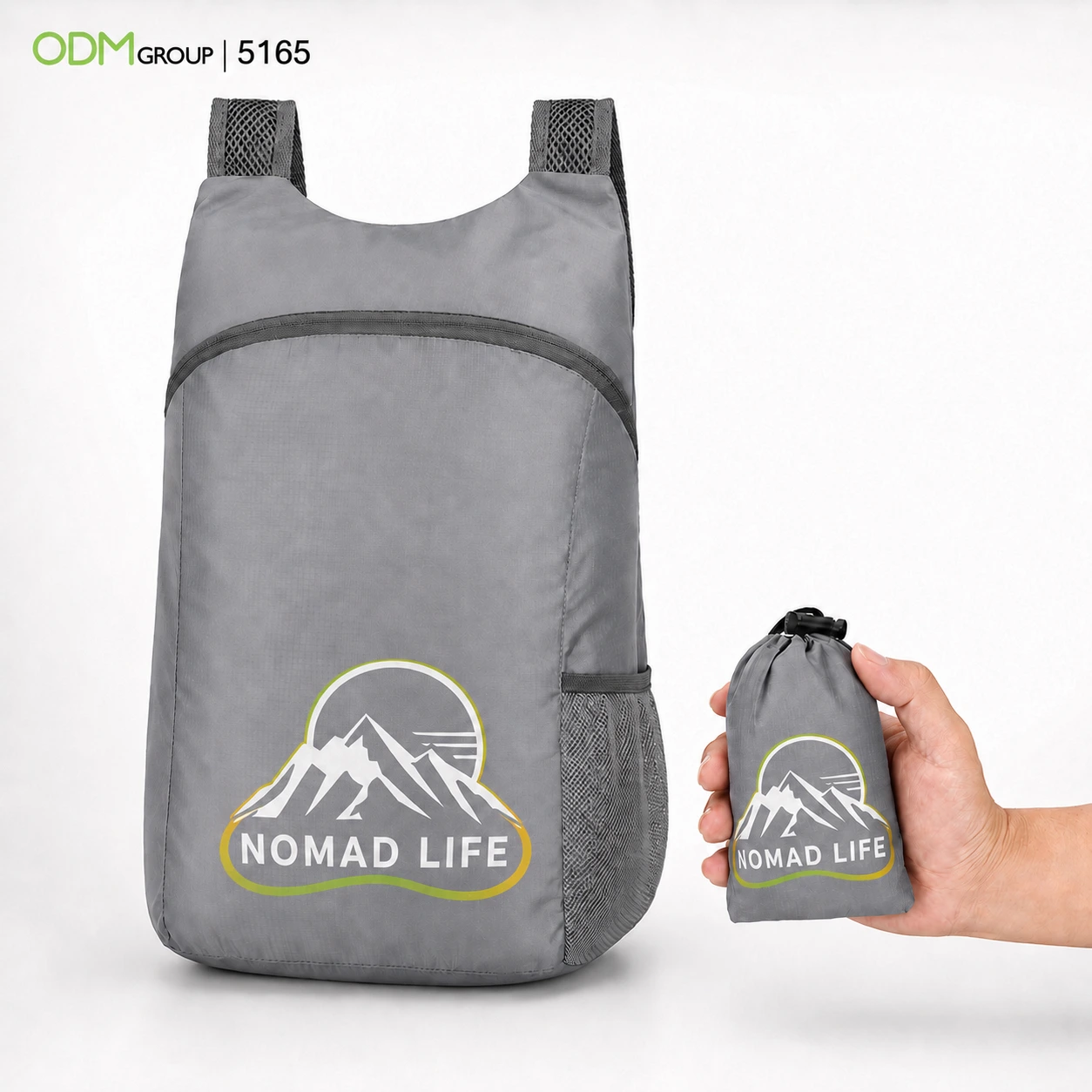 Promotional Foldable Backpack 2 Promotional Foldable Backpack