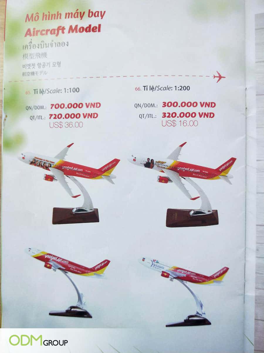 Airline Promotional Items