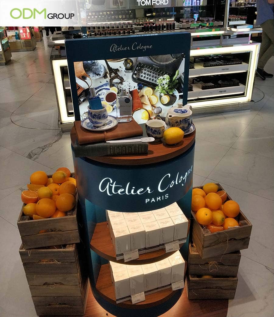 Merchandising Floor Display