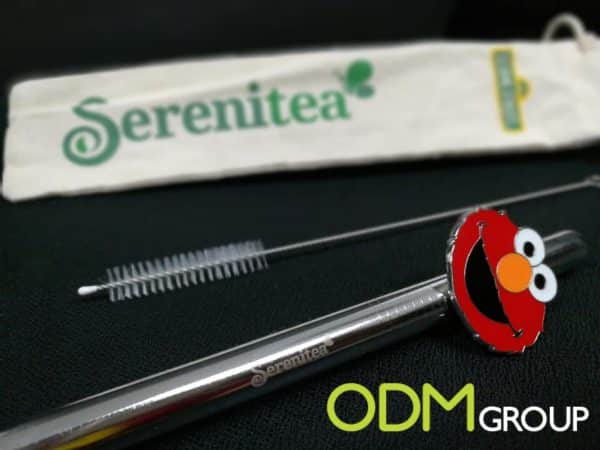 Custom-Metal-Straw-Sereniteas-Sustainable-Promotional-Campaign