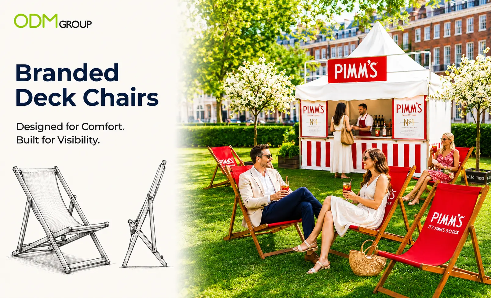 Branded Deck Chair