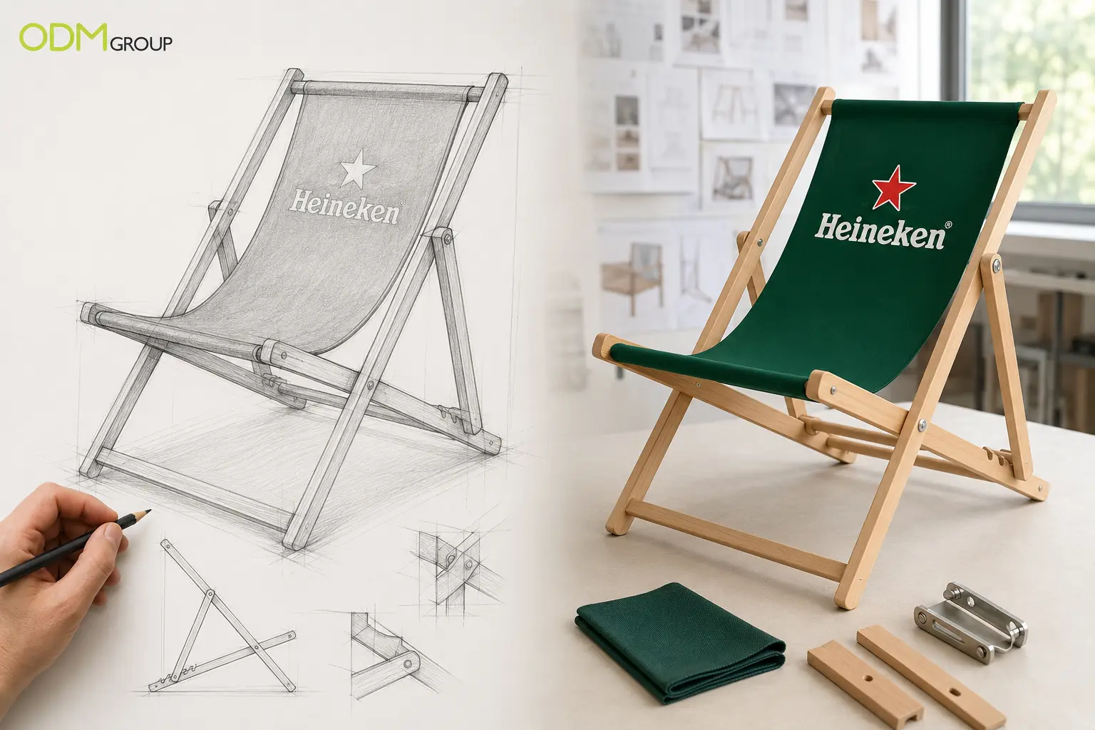 Branded Deck Chair