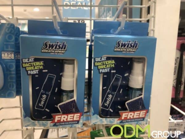 Promotional Pouch: Swish Fast Marketing Wins Customer Loyalty