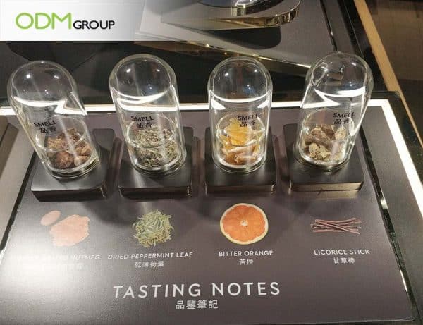 alcoholic drinks display