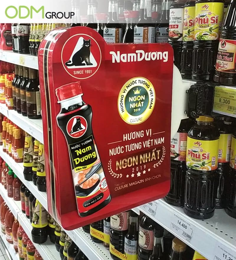 This Branded Shelf Talker Will Make You Say "Wow!"