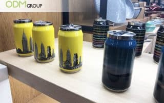 custom can shaped bottle