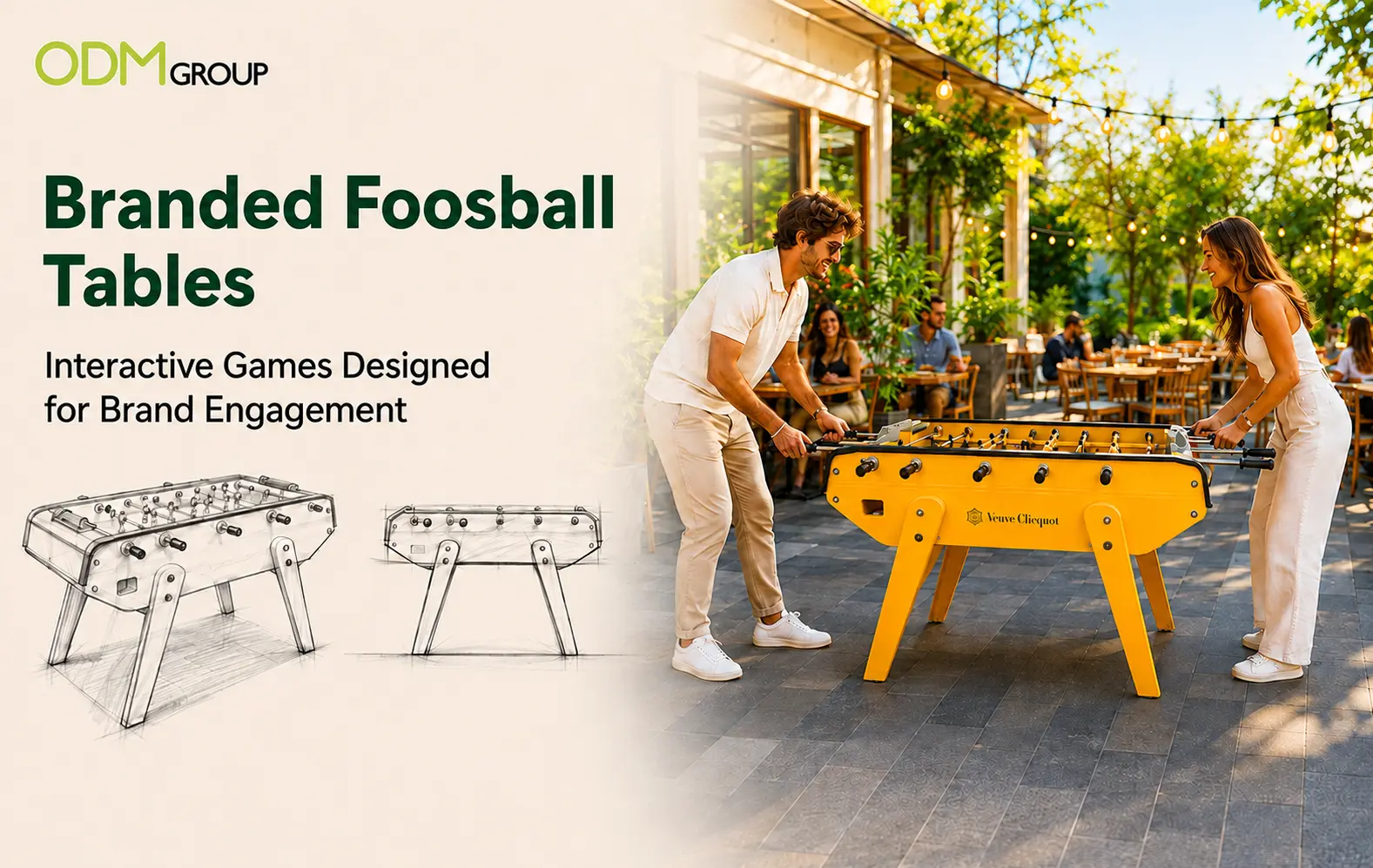 Branded Foosball Table