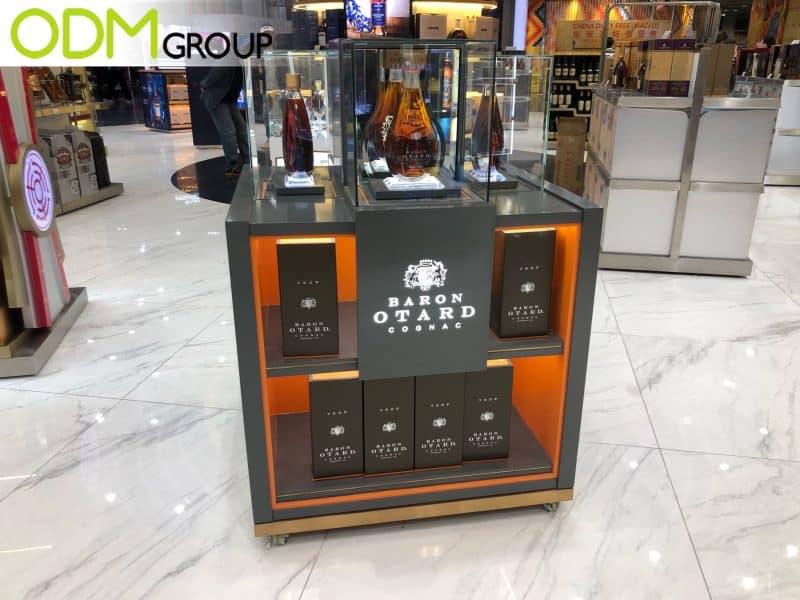 whiskey displays