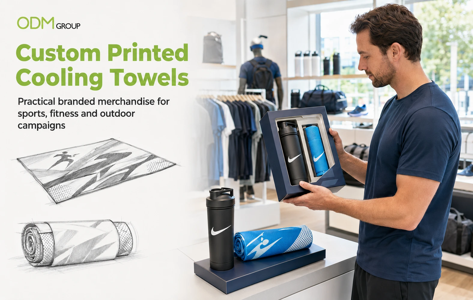 Custom Printed Cooling Towels