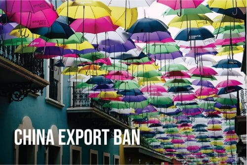 China Exports Ban