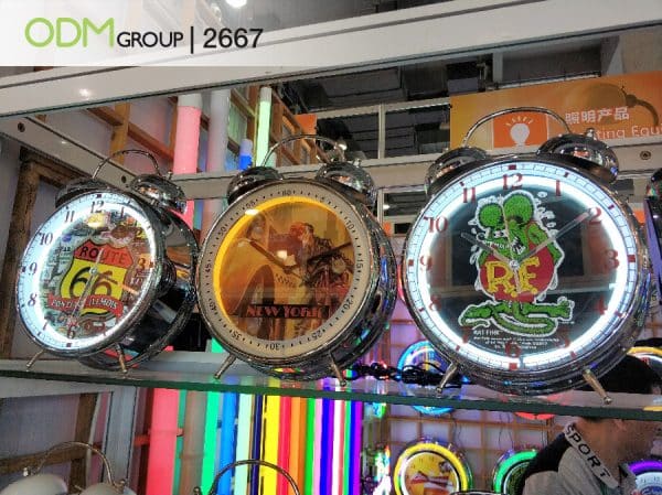 Custom Clocks with Logo