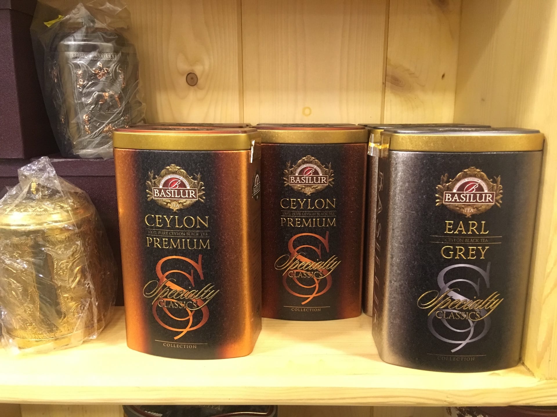 Basilur packaging evokes simplicity and class