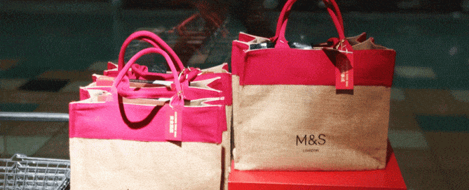 10 reasons M&S in store merchandise bag Rocks