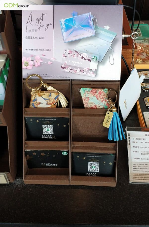 Starbucks boosts customer loyalty with pouch card holder