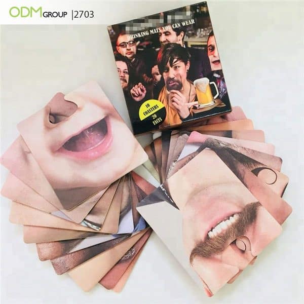 Custom Funny Face Coasters