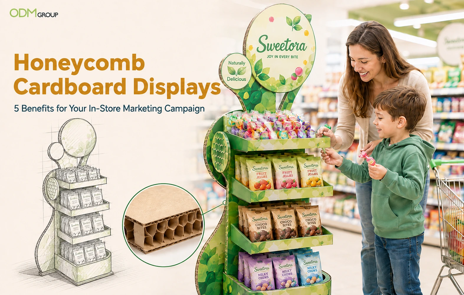 Honeycomb Display