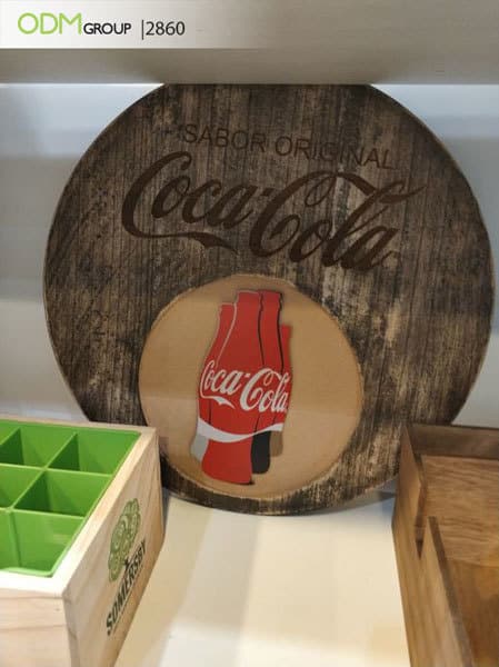 Branded Wooden Coaster