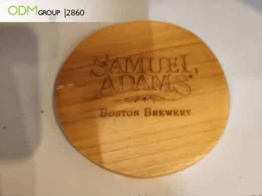 Branded Wooden Coasters