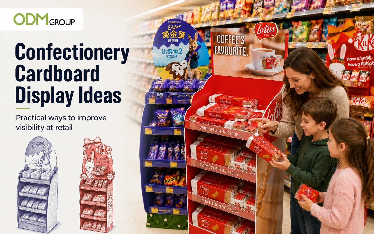 Confectionery Cardboard Display