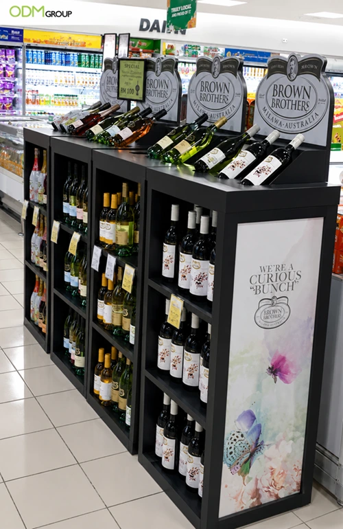 Wine POS Display