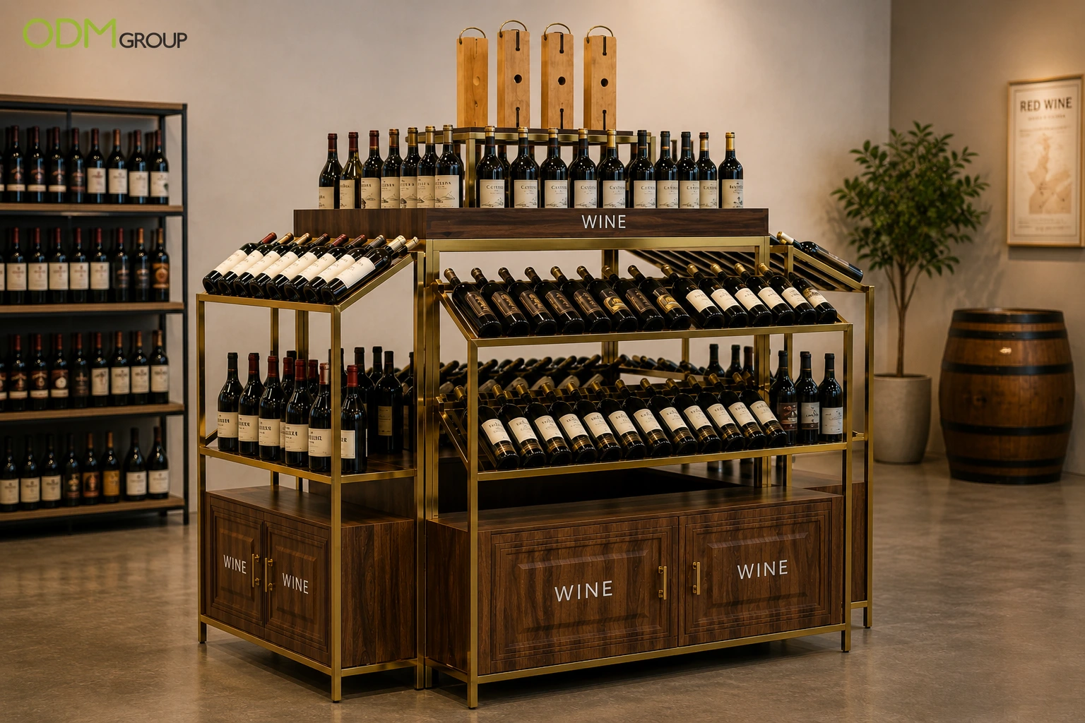 Wine POS Display
