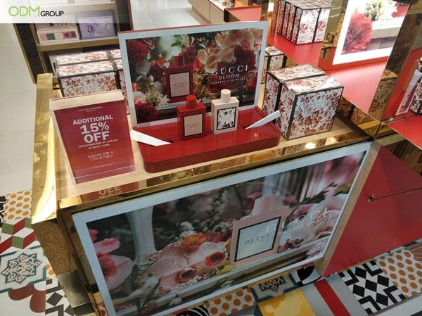 Perfume Marketing Display