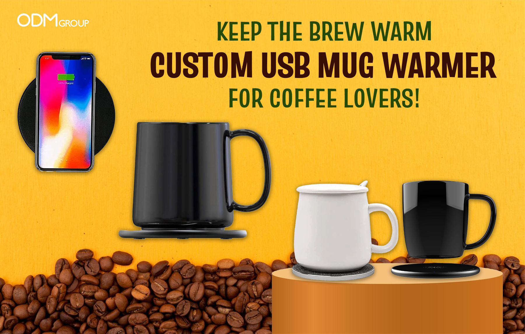Custom USB Mug Warmer