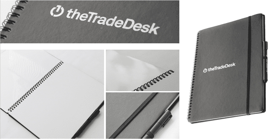 Branded Digital Frame - Custom Notebook