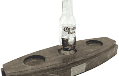 Branded Wooden Beer Flight