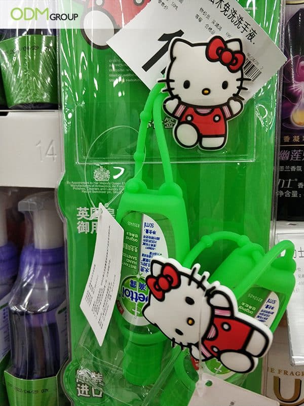 Hello Kitty Mermaid Hand Sanitizer Holder 