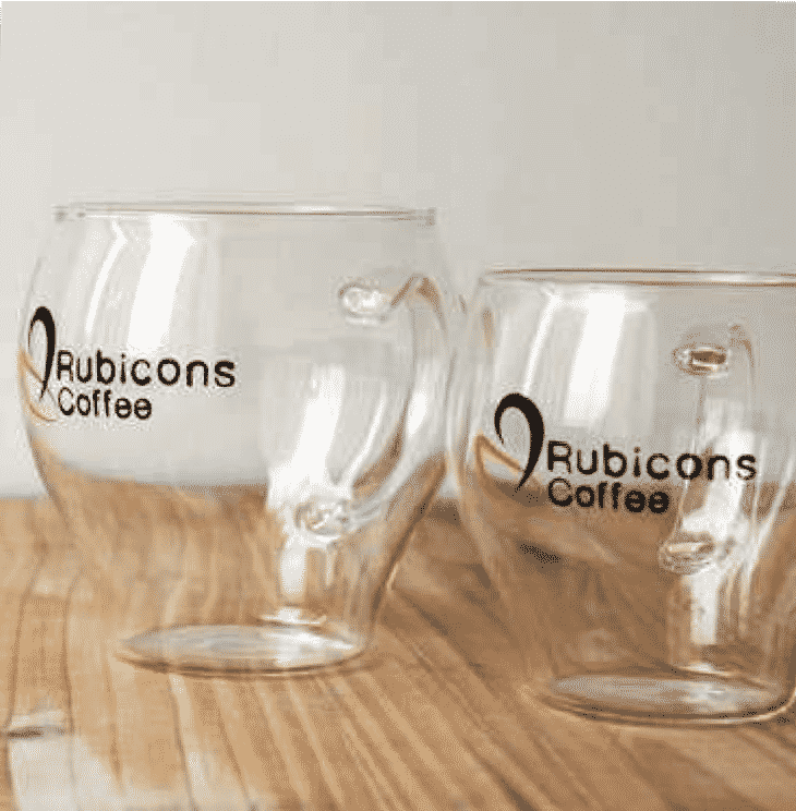 Branded Cafe Glassware