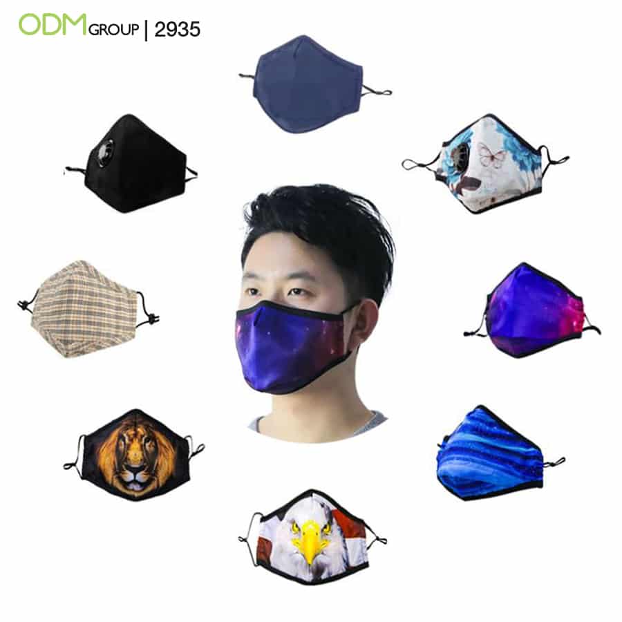Trade Show Promotional Gifts- Custom Face Masks