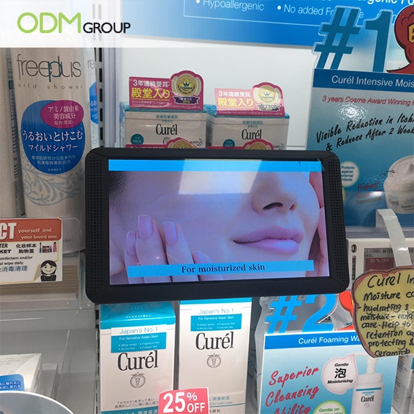 Cosmetic Shelf Display