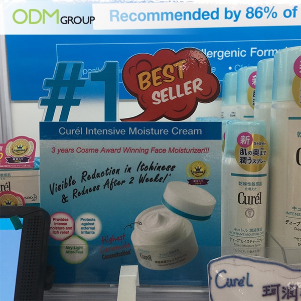 Cosmetic Shelf Display