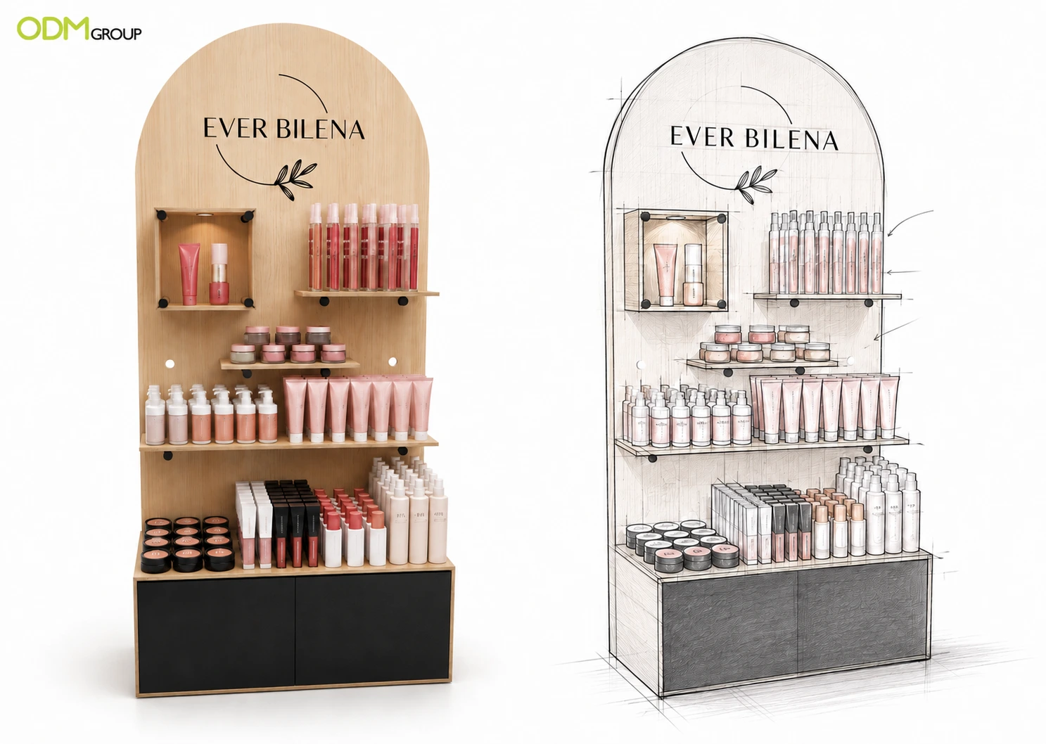 Cosmetic Display Unit 1
