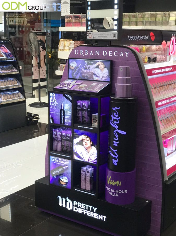 Cosmetic Display Units