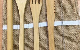 Sustainable Promotional Products - Bamboo Cutlery Set