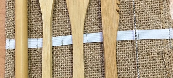 Sustainable Promotional Products - Bamboo Cutlery Set