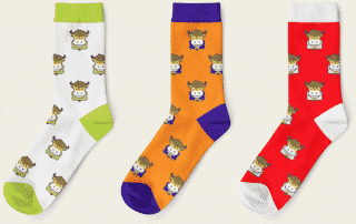 Year of the Ox Socks