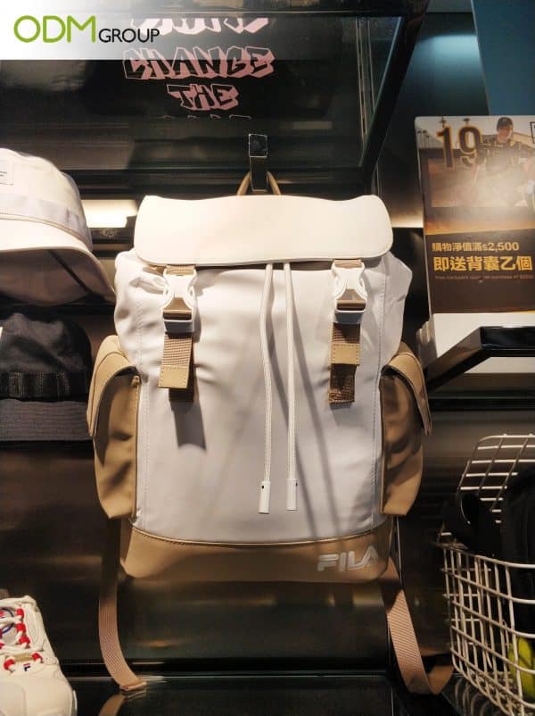 Backpack with Custom Logo