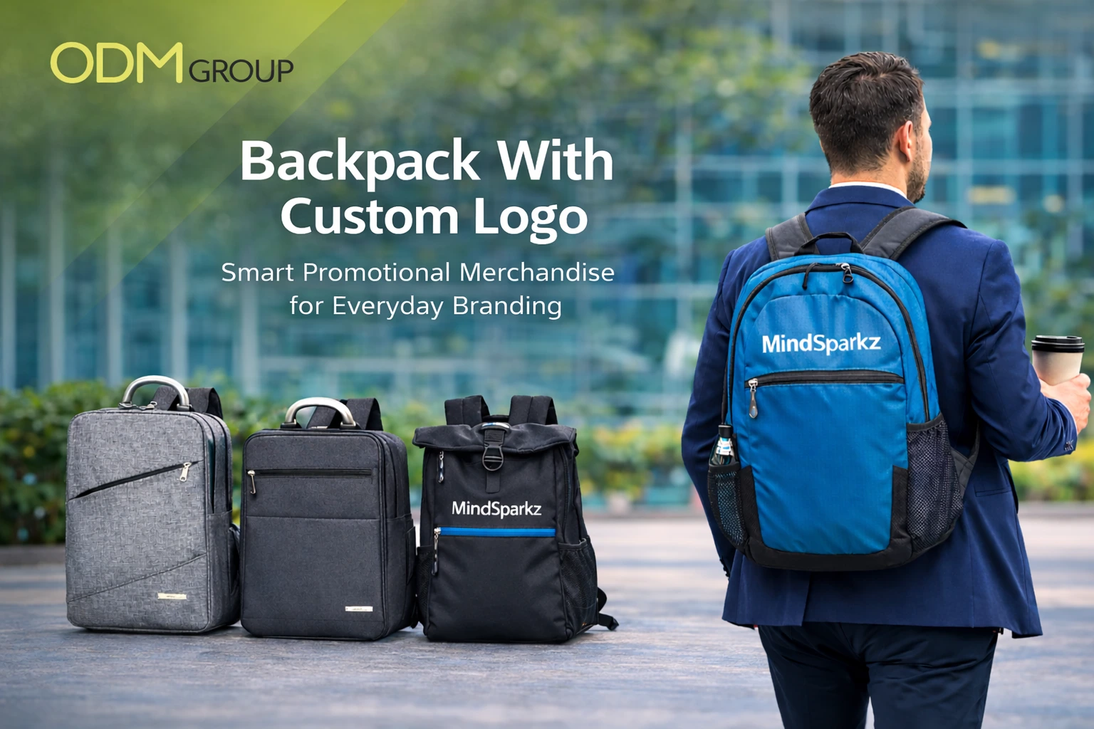 Backpack with Custom logo