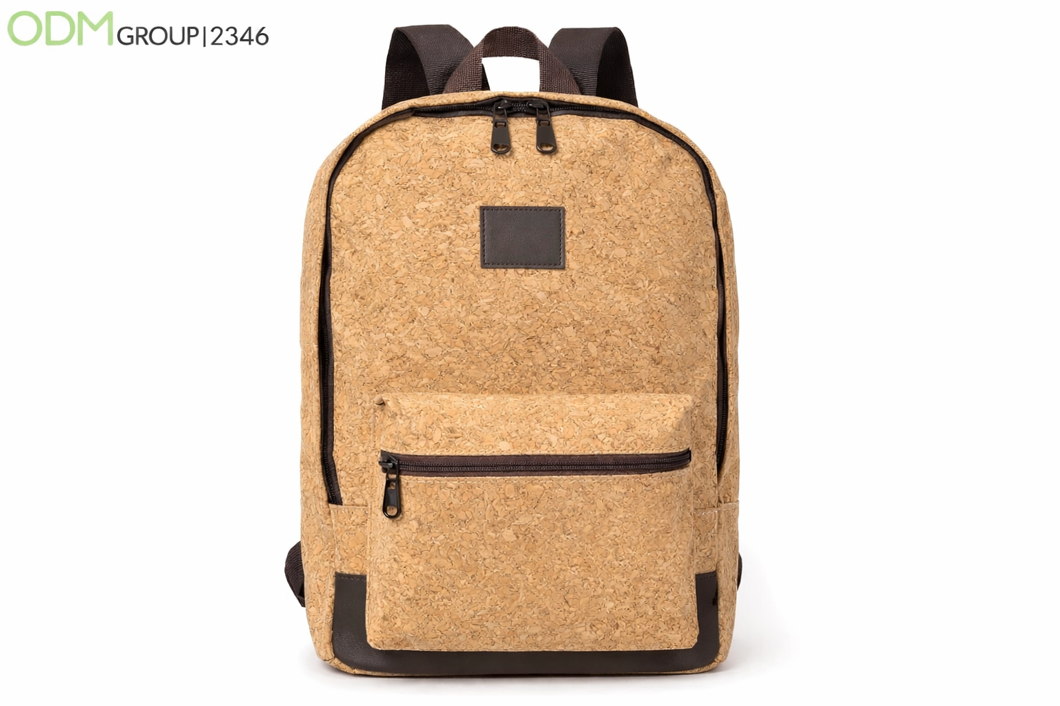 Backpack with custom logo - cork bag