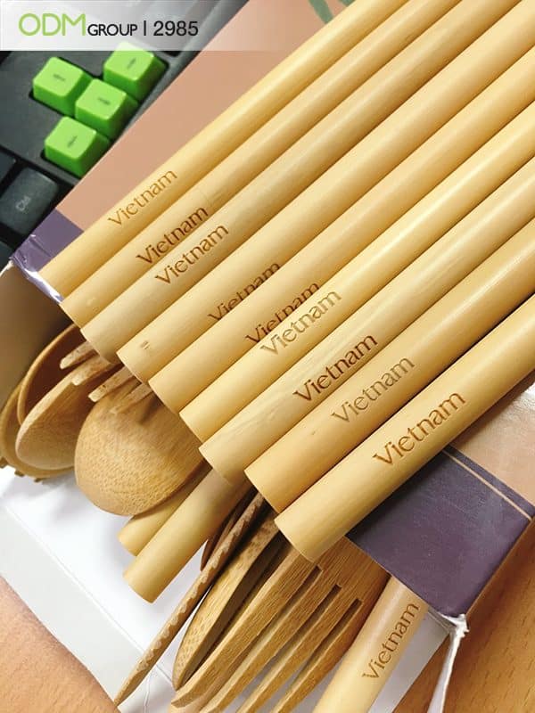 Sustainable Promotional Products - Bamboo Straws