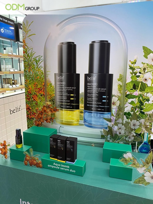 Skincare Display: Captivating Marketing by The Face Shop